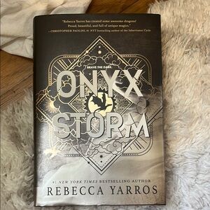 Onyx Storm Hardcover Book